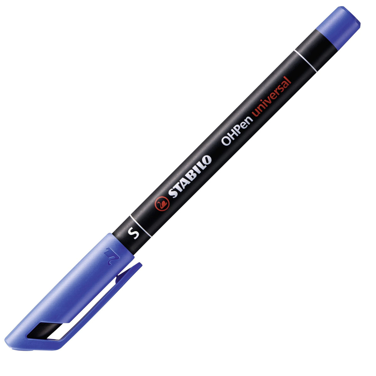 Marcatore - STABILO OHPen universal Permanente - Tratto Superfine (0,4 mm) - Blu (25534256)