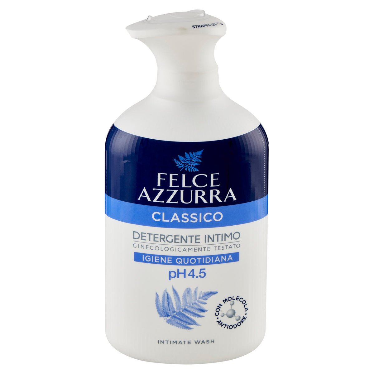 Felce Azzurra Classico Detergente Intimo Igiene Quotidiana pH 4.5 250 ml (25528708)
