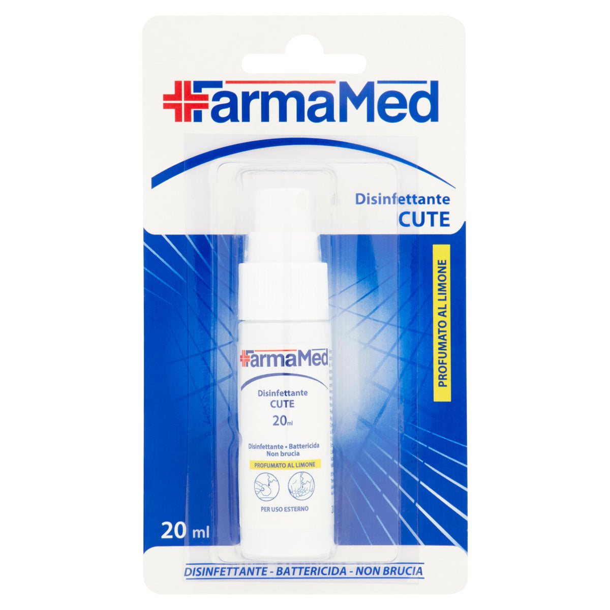 FarmaMed Disinfettante Cute Profumato al Limone 20 ml (25528567)