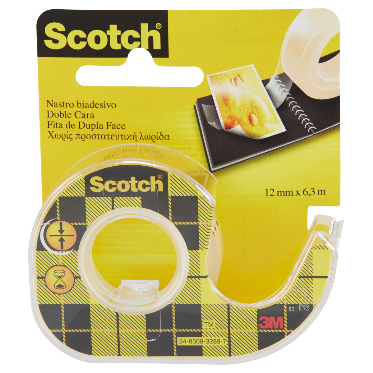 Scotch Nastro biadesivo 12 mm x 6,3 m (25591933)