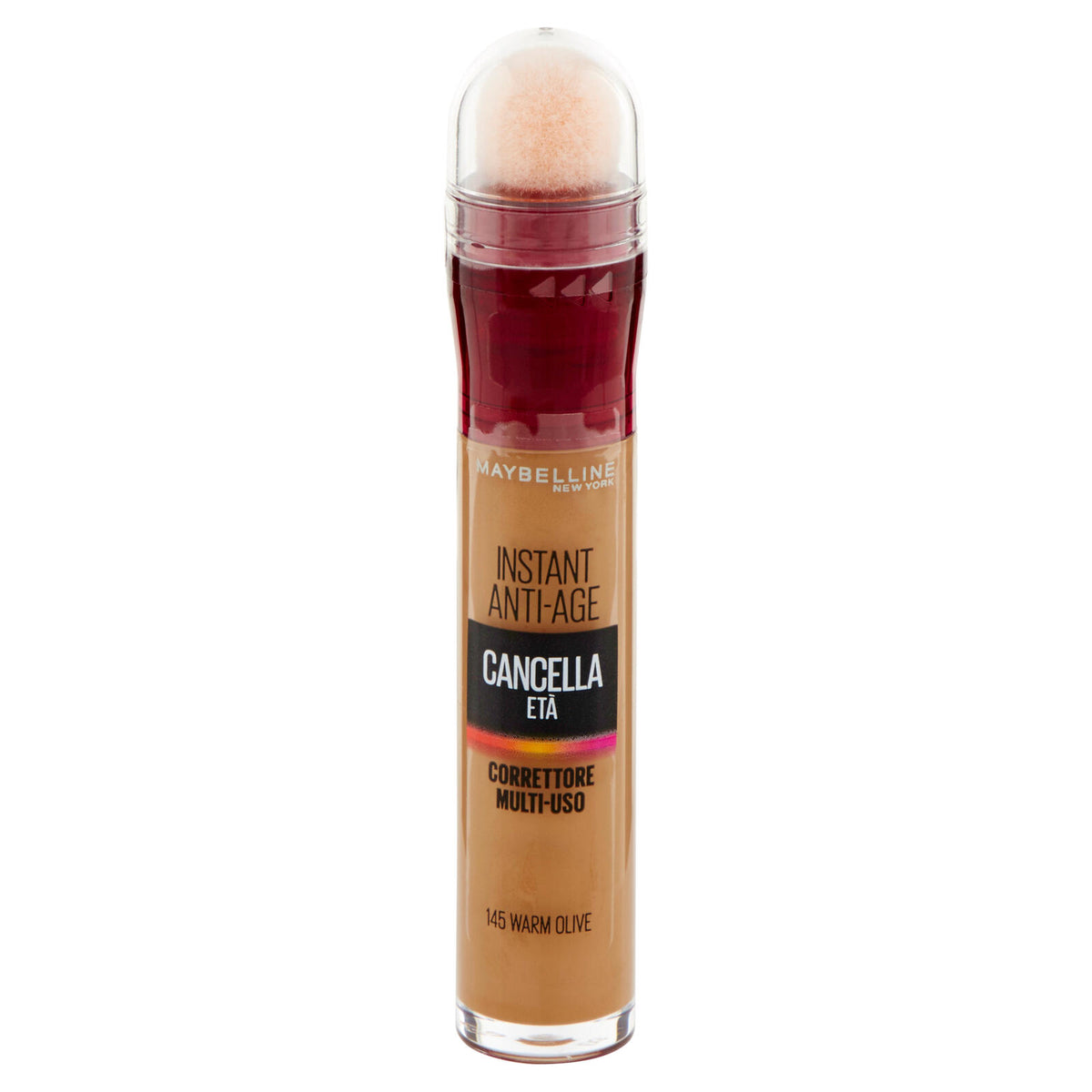 Maybelline New York Correttore Liquido Il Cancella Età, 145 Warm Olive (25558697)