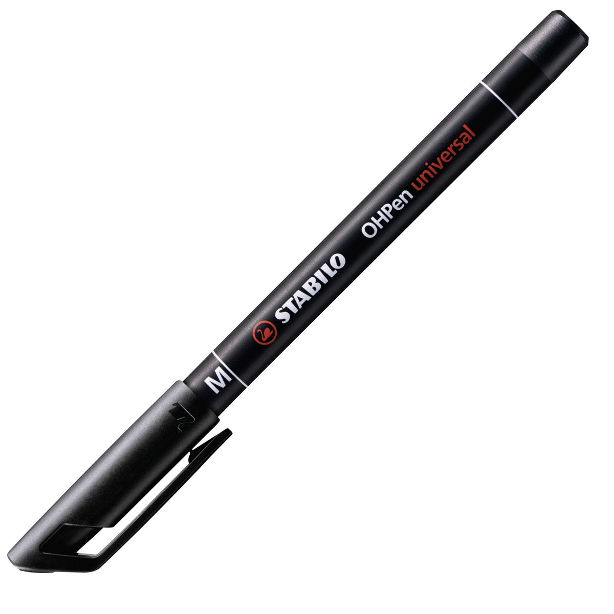 Marcatore - STABILO OHPen universal Permanente - Tratto Medio (1 mm) - Nero (25534229)
