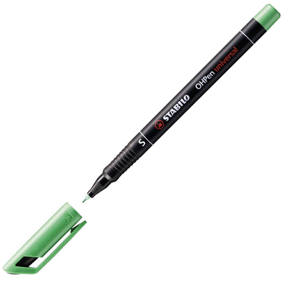 Marcatore - STABILO OHPen universal Permanente - Tratto Superfine (0,4 mm) - Verde (25534272)