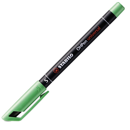Marcatore - STABILO OHPen universal Permanente - Tratto Superfine (0,4 mm) - Verde (25534277)