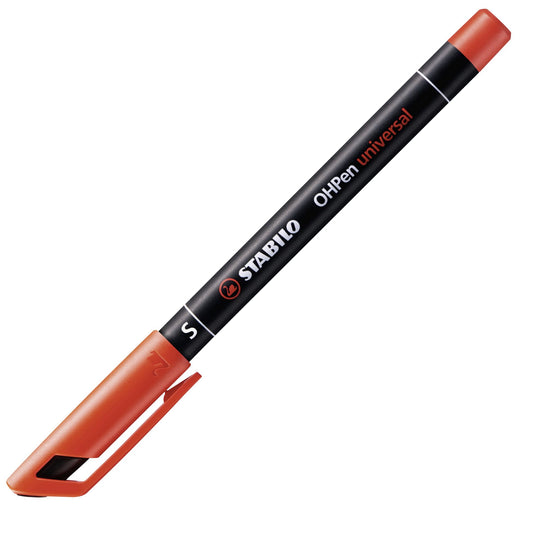 Marcatore - STABILO OHPen universal Permanente - Tratto Superfine (0,4 mm) - Rosso (25534264)