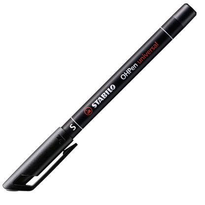 Marcatore - STABILO OHPen universal Permanente - Tratto Superfine (0,4 mm) - Nero (25534262)