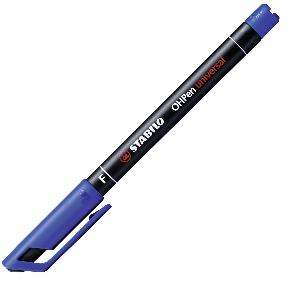 Marcatore - STABILO OHPen universal Permanente - Tratto Fine (0,7 mm) - Blu (25534180)