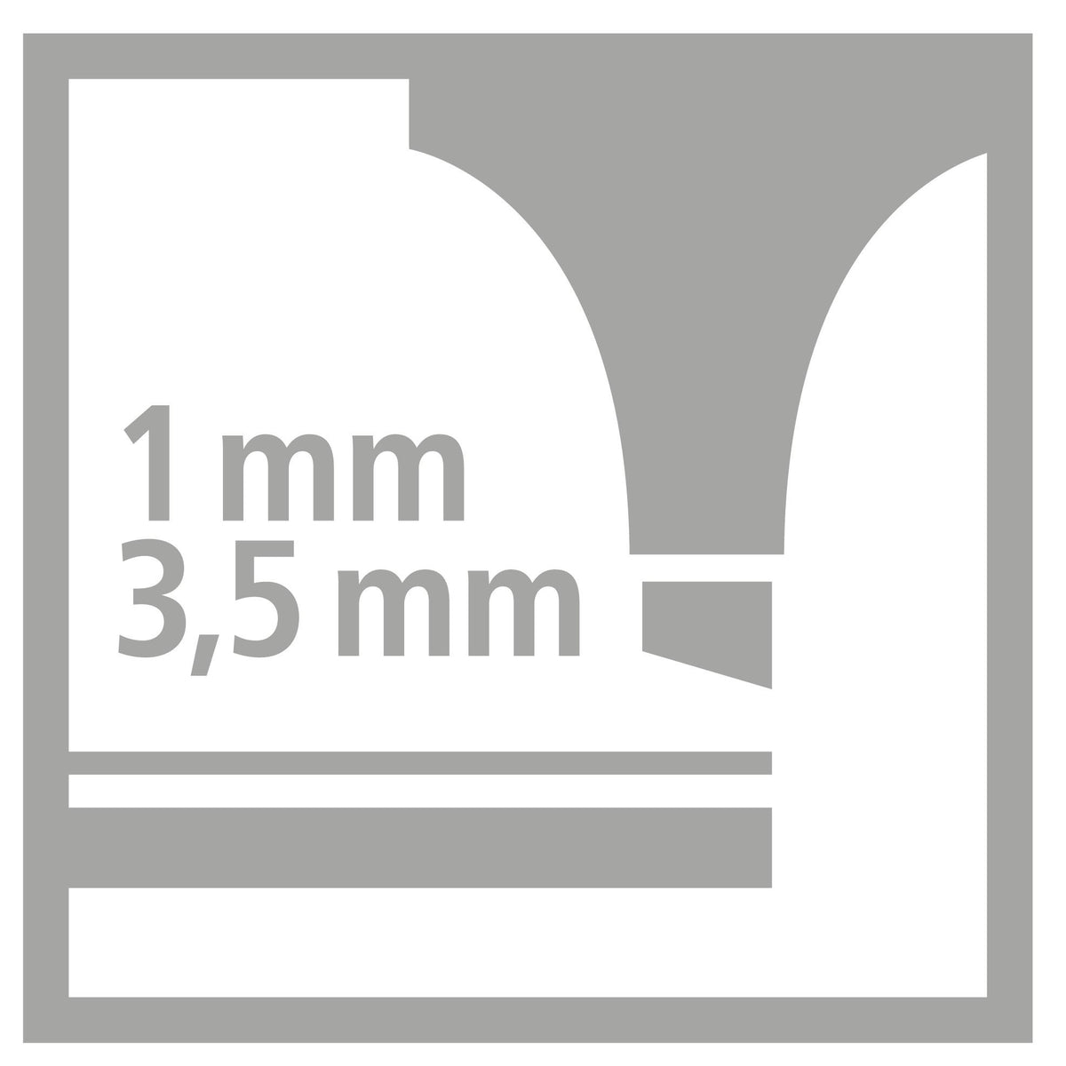 Evidenziatore - STABILO flash - Giallo (25526880)