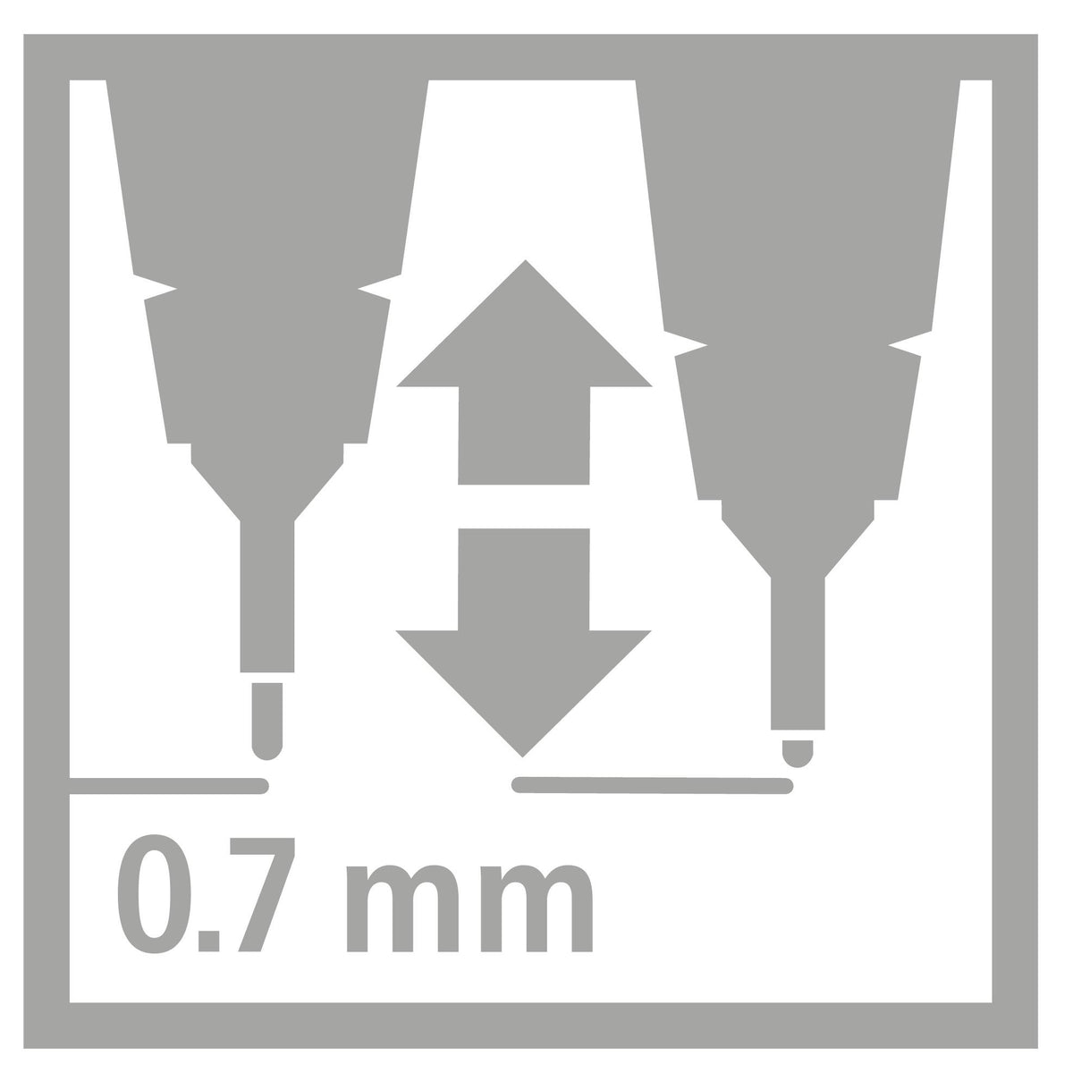 Fineliner con punta ammortizzata - STABILO SENSOR M - Tratto Medio (0,7 mm) - Rosa (25529343)