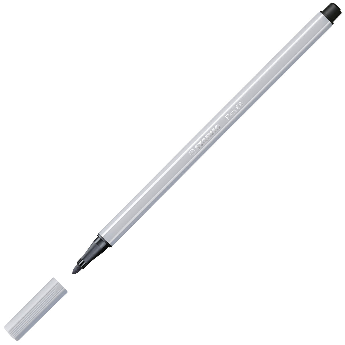 Pennarello Premium - STABILO Pen 68 - Grigio Freddo Chiaro (25573444)