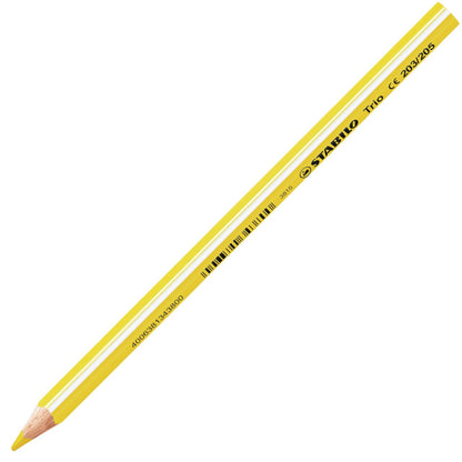 Matita colorata triangolare - STABILO Trio thick - Giallo (25544877)