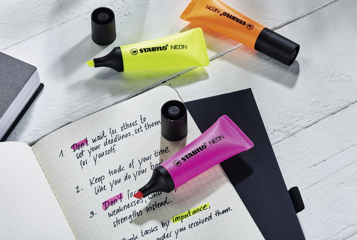 Evidenziatore - STABILO NEON - Giallo (25526993)