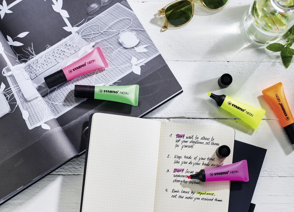 Evidenziatore - STABILO NEON - Magenta (25526998)