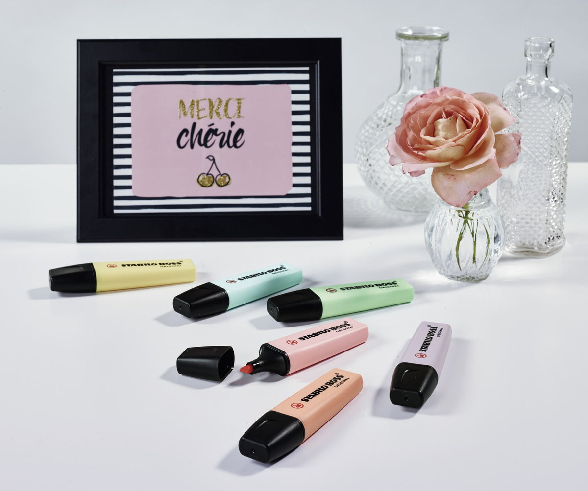 Evidenziatore - STABILO BOSS ORIGINAL Pastel - Carta da Zucchero (25526748)
