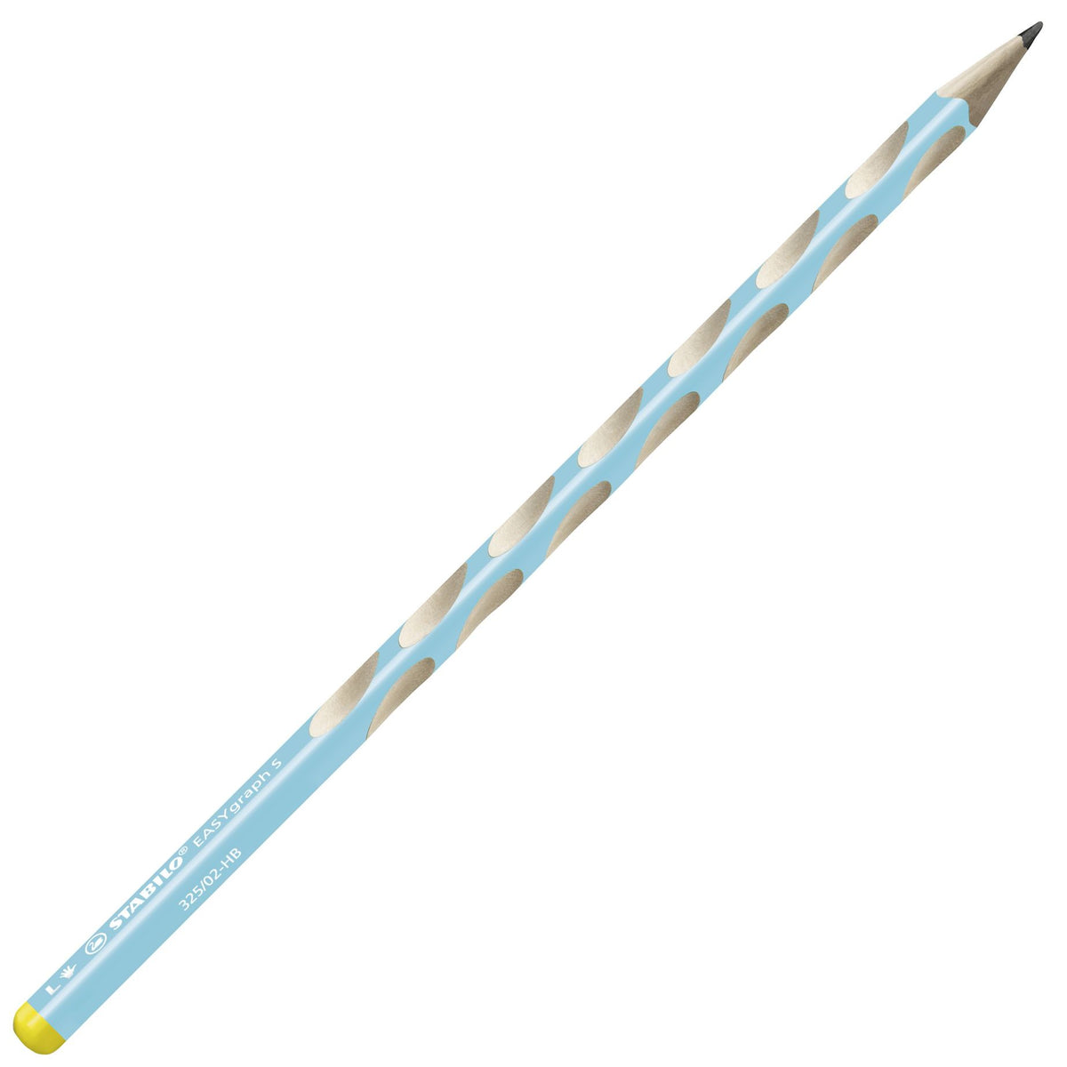 Matita Ergonomica triangolare - STABILO EASYgraph S per Mancini in Azzurro - Gradazione HB (25545121)