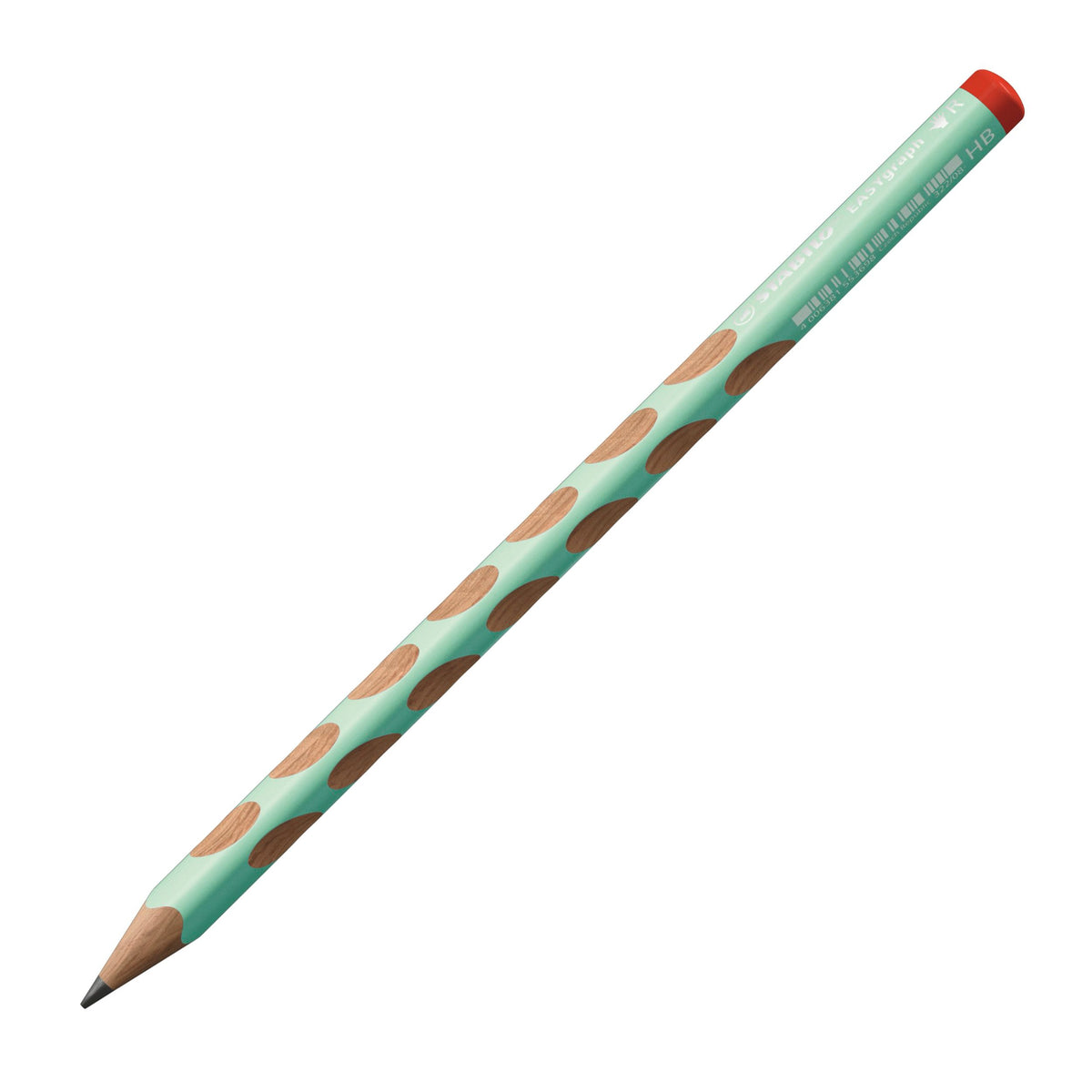 Matita Ergonomica triangolare - STABILO EASYgraph per Destrimani in Verde Pastel - Gradazione HB (25545017)