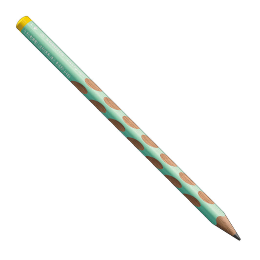 Matita Ergonomica triangolare - STABILO EASYgraph per Mancini in Verde Pastel - Gradazione HB (25545052)