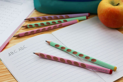 Matita Ergonomica triangolare - STABILO EASYgraph per Mancini in Verde Pastel - Gradazione HB (25545054)