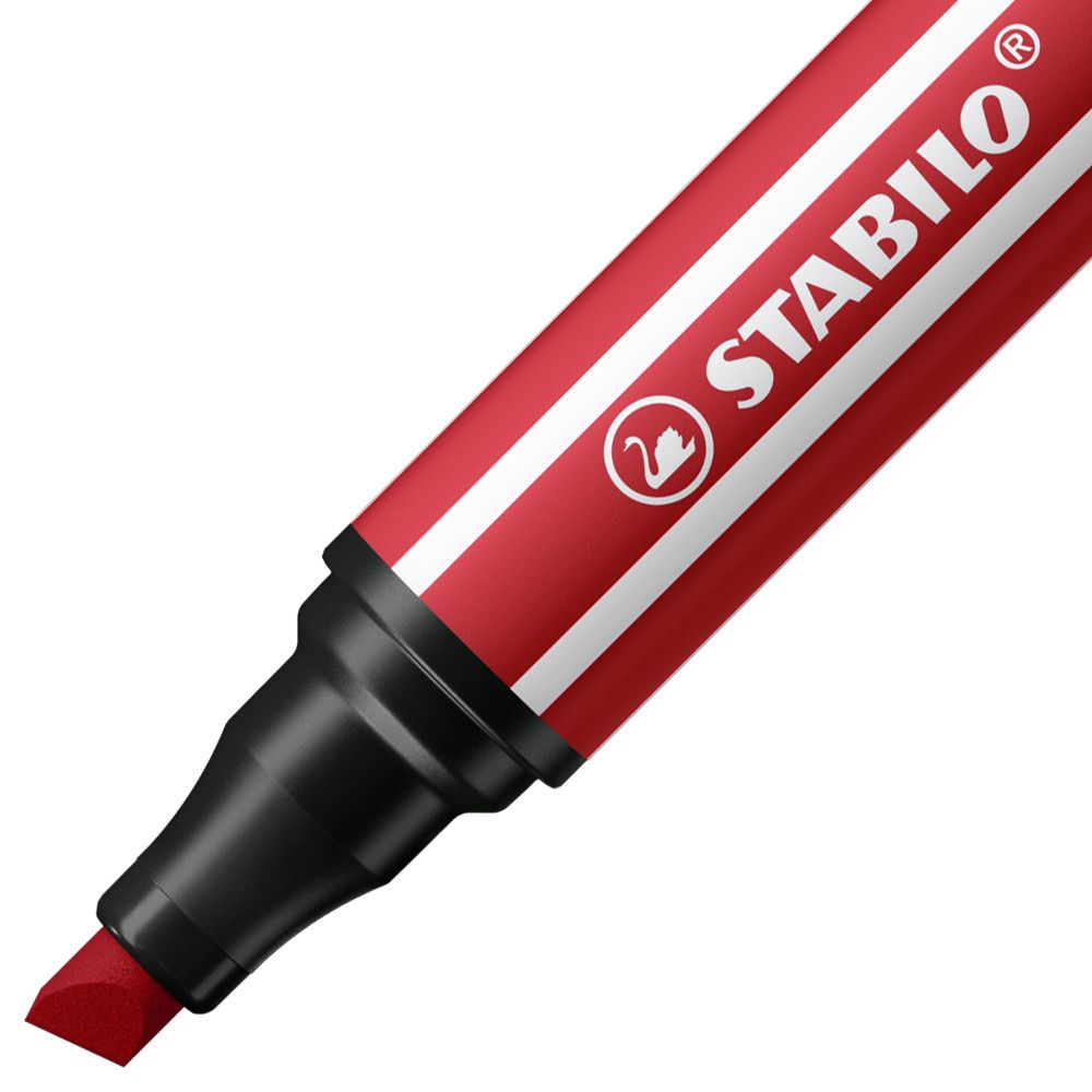 Pennarello Premium a tratto doppio (1 + 5 mm) - STABILO Pen 68 MAX - Carminio (25575059)