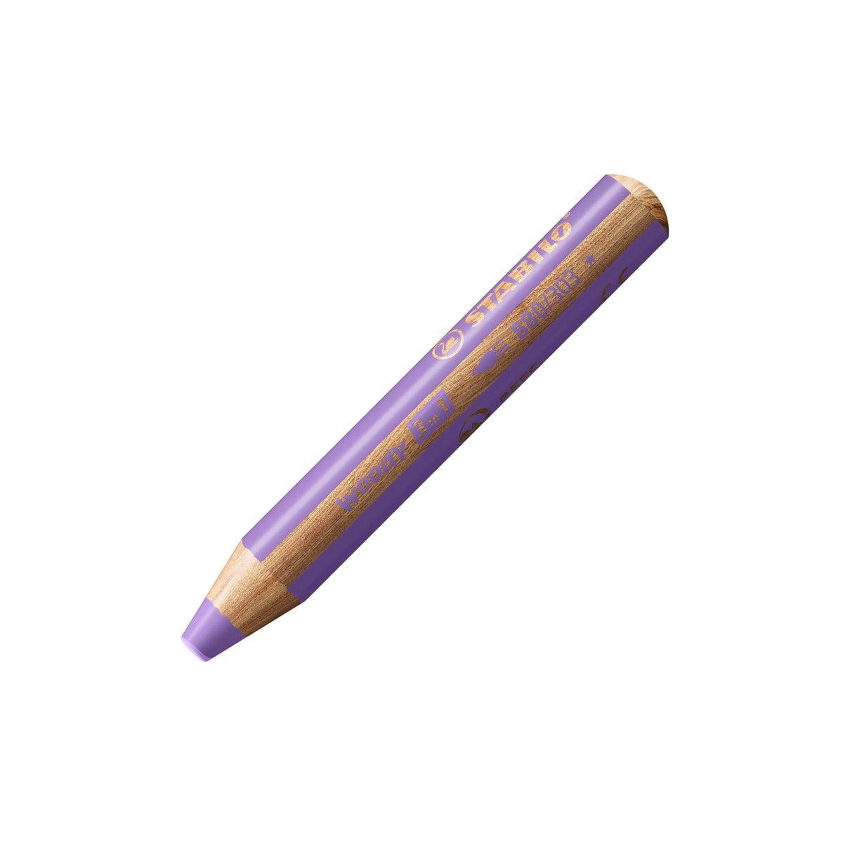 Matita colorata Multi-Funzione - STABILO woody 3 in 1 - Viola pastello (25544745)