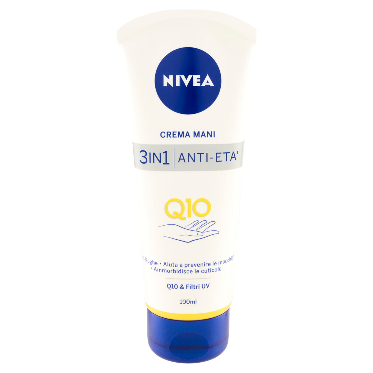 Nivea Crema Mani 3in1 Anti-Età Q10 100 ml (25563430)