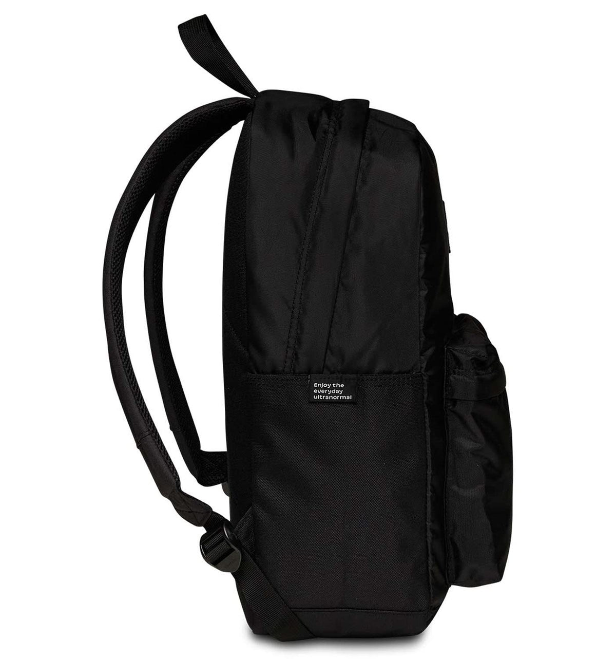 Invicta Zaino Scuola CARLSON, Nero - Tasca Interna, Tasca Porta PC, Tasche Laterali Porta Borraccia - Zaino Viaggio, Zaino Università - Eco Material (25531295)
