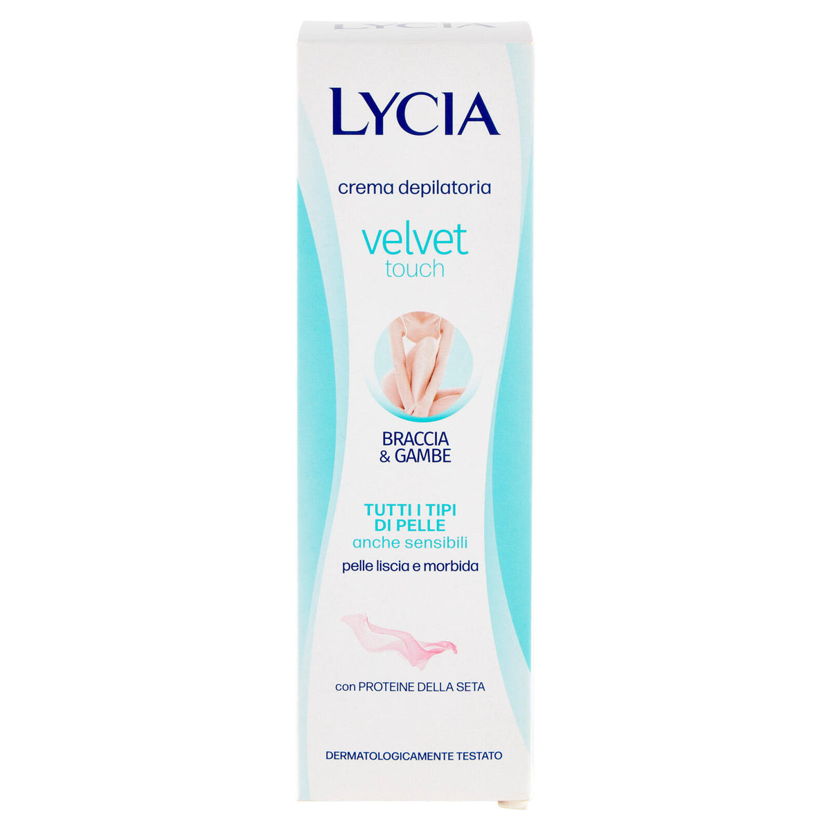 Lycia velvet touch crema depilatoria Braccia & Gambe Tutti i Tipi di Pelle anche sensibili 150 ml (25534019)