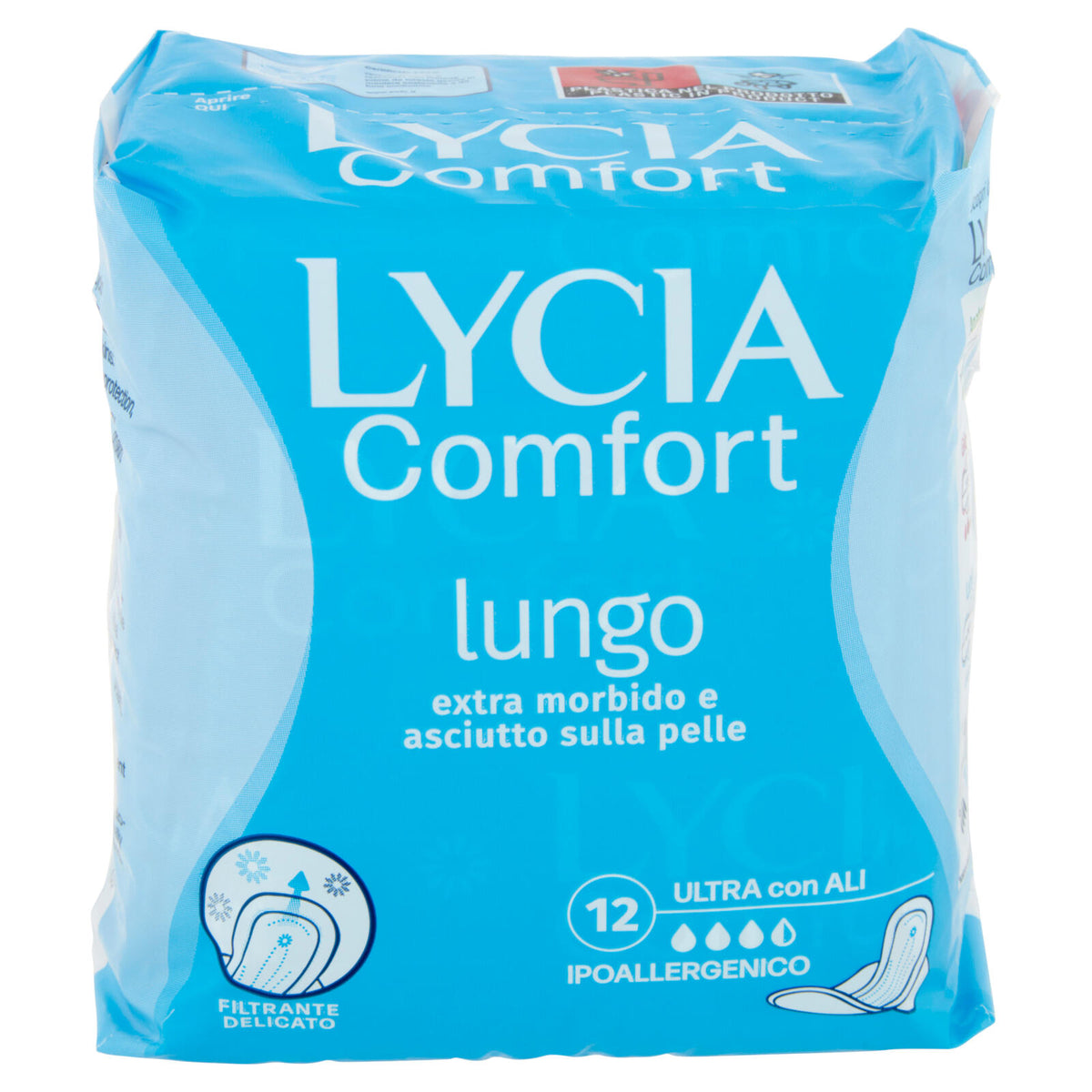 Lycia Comfort lungo Ultra con Ali 12 pz (25533908)