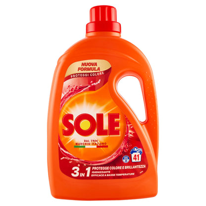 Sole Detersivo lavatrice Proteggi Colore 41 lavaggi 1,845 L (25607073)