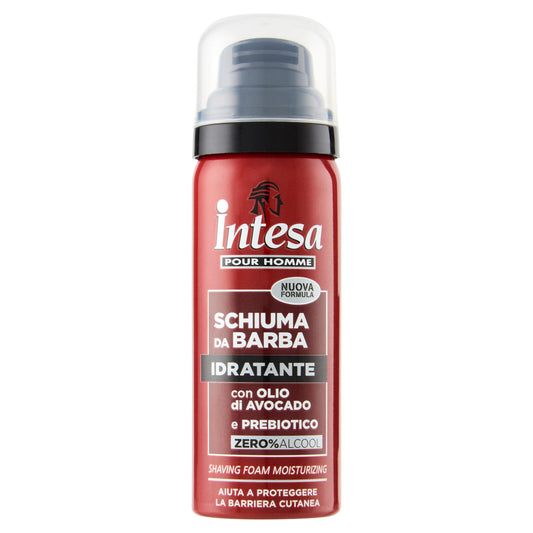 Intesa Pour Homme Schiuma da Barba Idratante con Olio di Avocado e Prebiotico 50 mL (25531244)