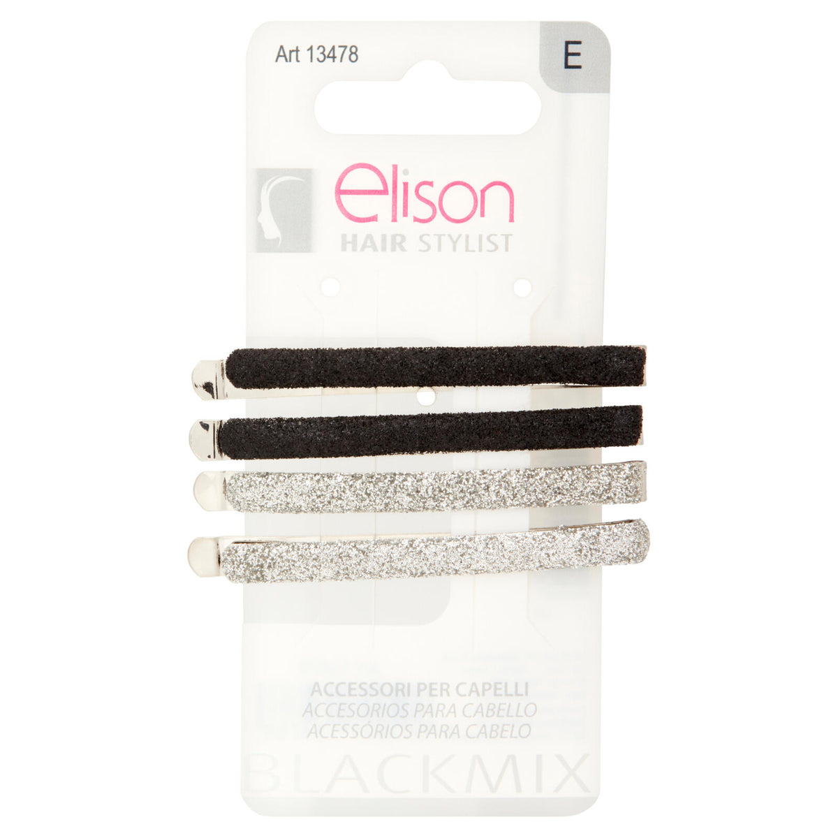 elison Hair Stylist Black Mix Fermagli 4 pz (25526072)