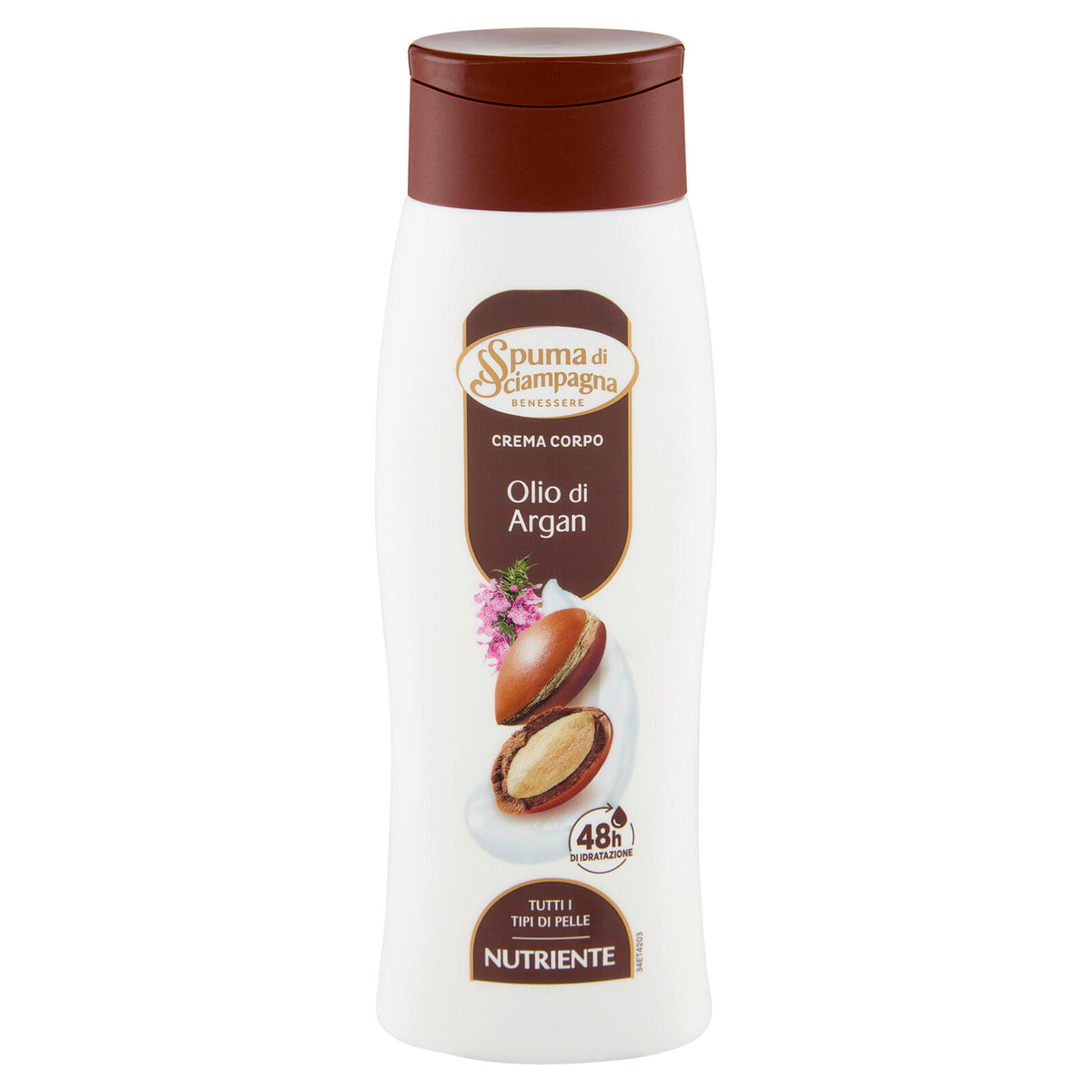Spuma di Sciampagna Benessere Crema Corpo Olio di Argan Nutriente 250 ml (25607868)