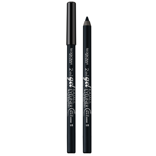 DEBORAH - Matita Occhi Gel 2in1 - N°01 Black (25524669)