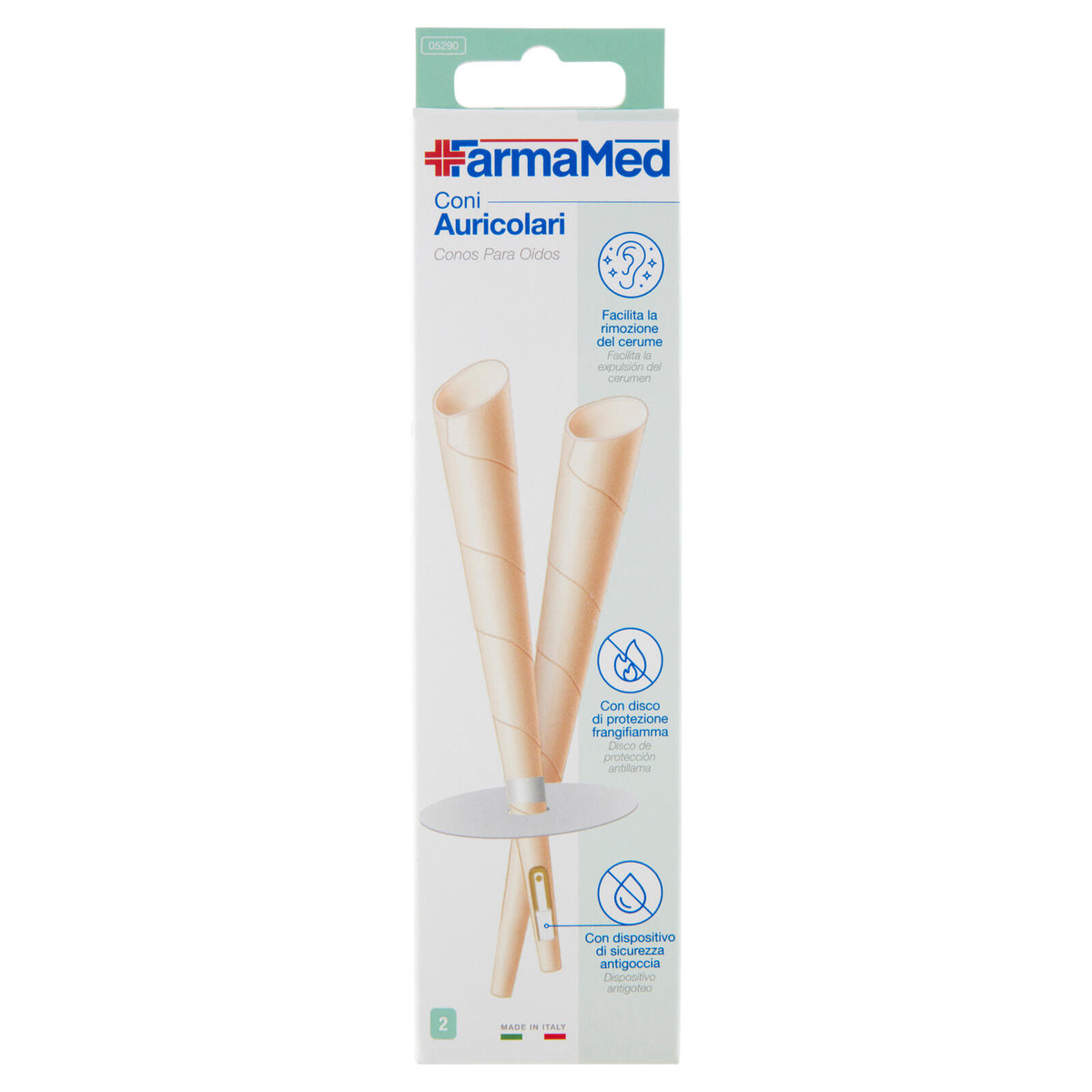 FarmaMed Coni Auricolari 2 pz (25528552)