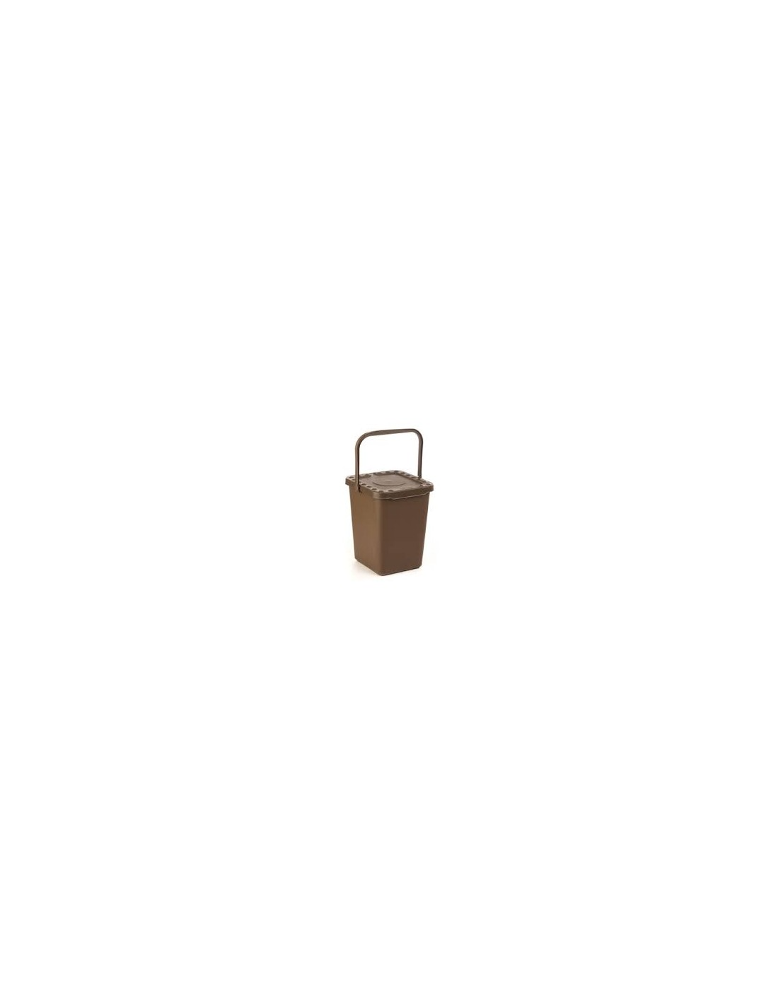 Ecoplast - Ecoplus Pattumiera 10 Lt Marrone - Plastica
 (25525843)