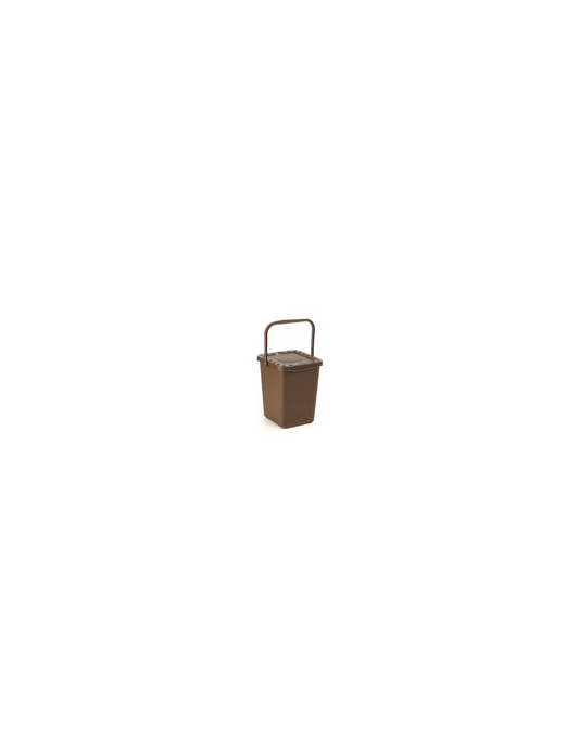 Ecoplast - Ecoplus Pattumiera 10 Lt Marrone - Plastica
 (25525843)