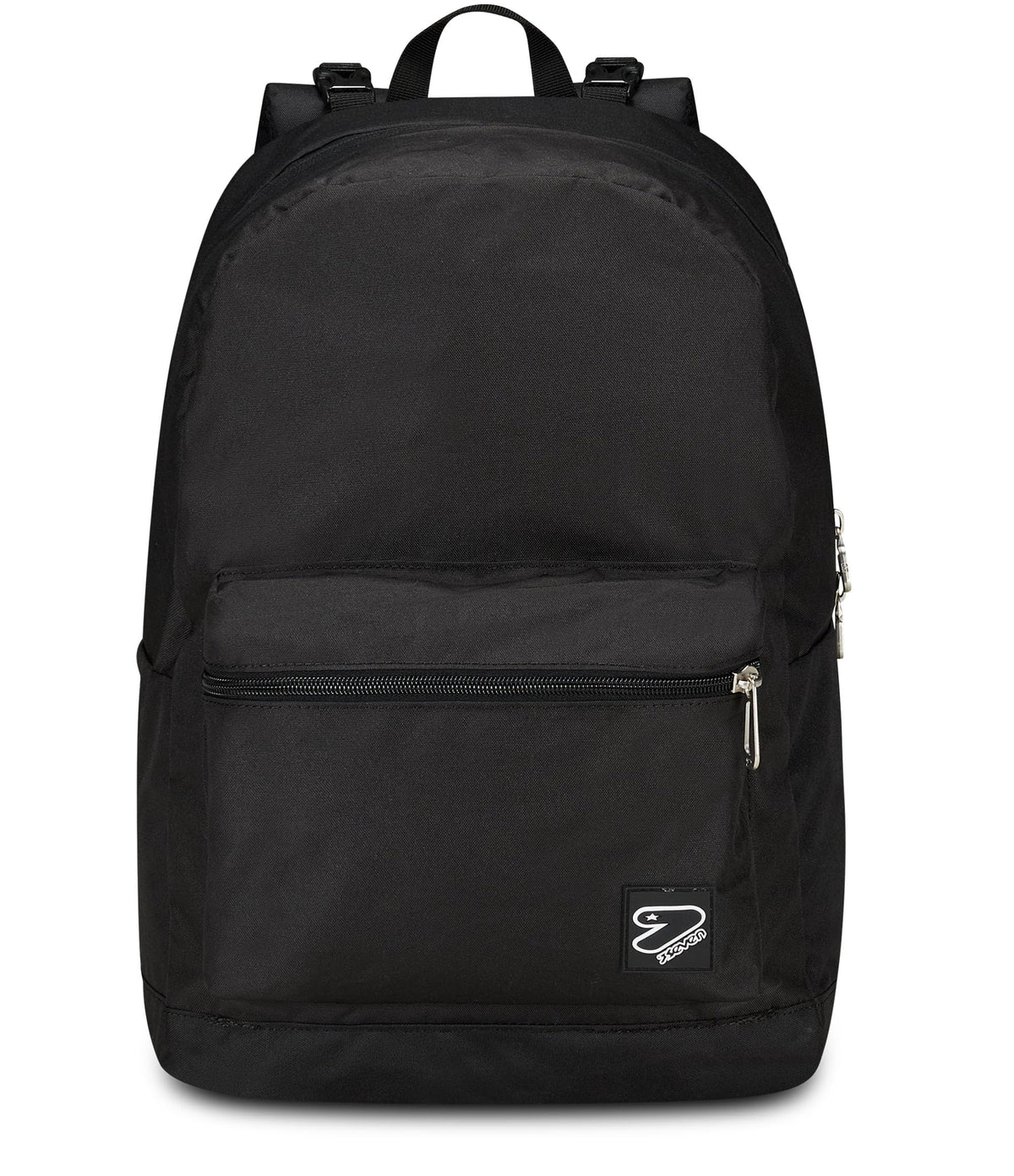 SEVEN Zaino Scuola Reversibile Pockets The Double, Viola Fucsia, Dyelight, Mono scomparto Multitasche, Con Auricolari Earphones Wireless Led, Tasca Borraccia e Markers, Zaino Medie Superiori, Ragazza (25602096)