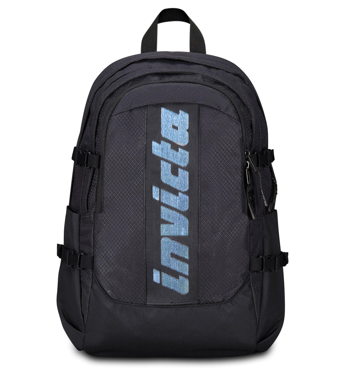 Invicta Zaino Ufficio Invict-Act Plus Fibra Ottica, Nero, Doppio Scomparto Con Tasca PC, Tasca Borraccia, Tasca Con Organizer, Cinghia Vita, Nastri Torace e Regolazione Volume, Zaino Viaggio (25615192)